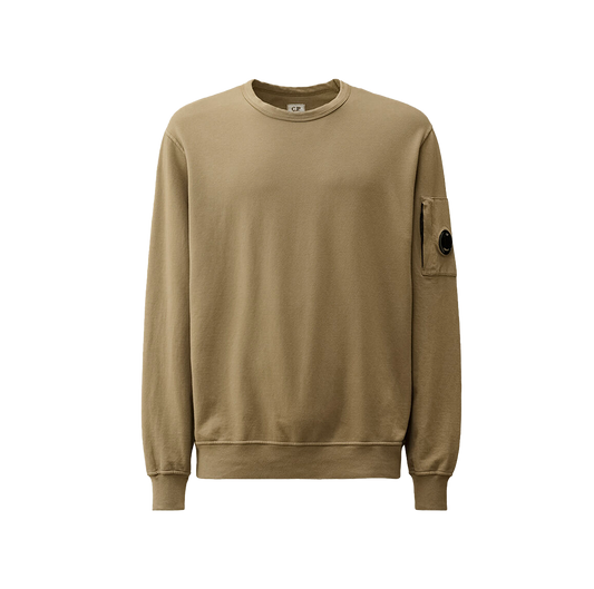 C.P. Company Light Fleece Crew Neck Sweatshirt