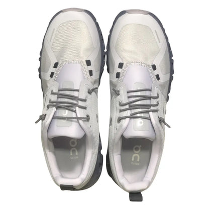 On Women's Cloud 6 Waterproof Glacier/White