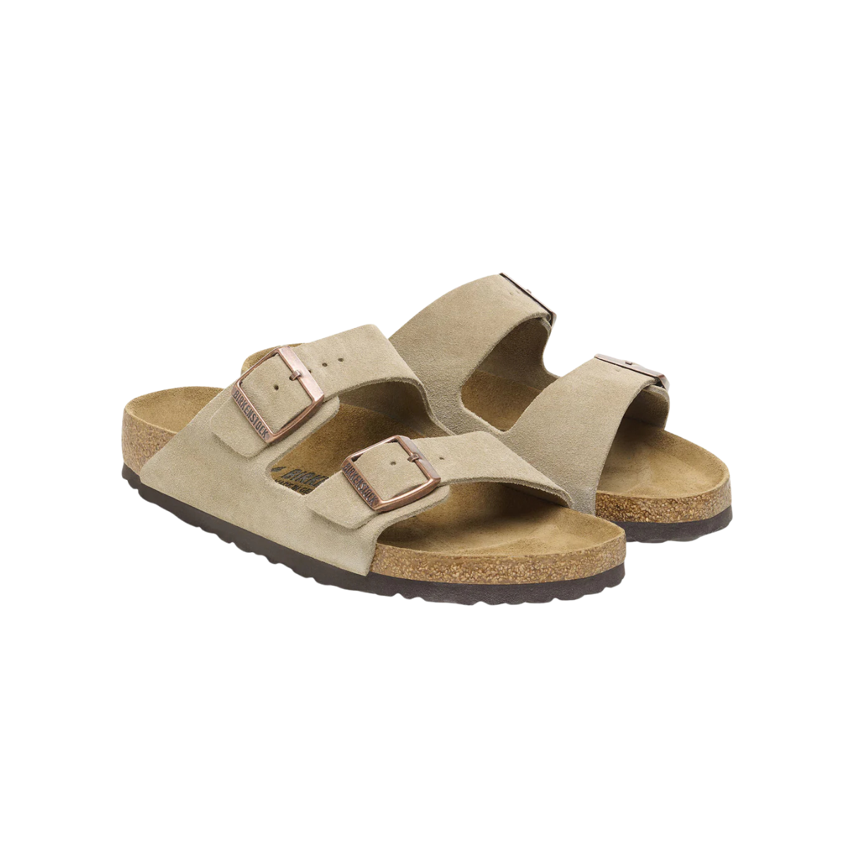 Birkenstock Arizona Suede Taupe - Taupe