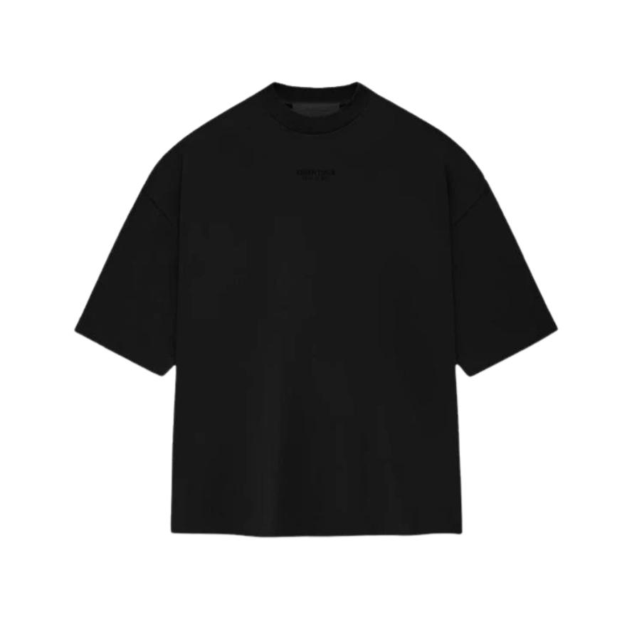 Essentials Fear of God Essentials Small Logo Tee Jet Black
