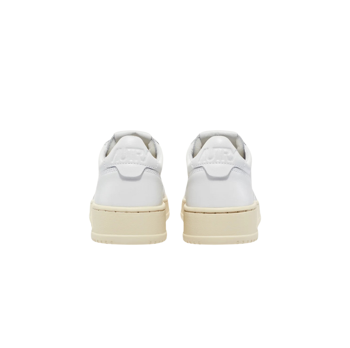 Autry Medalist Low Sneakers In White Leather