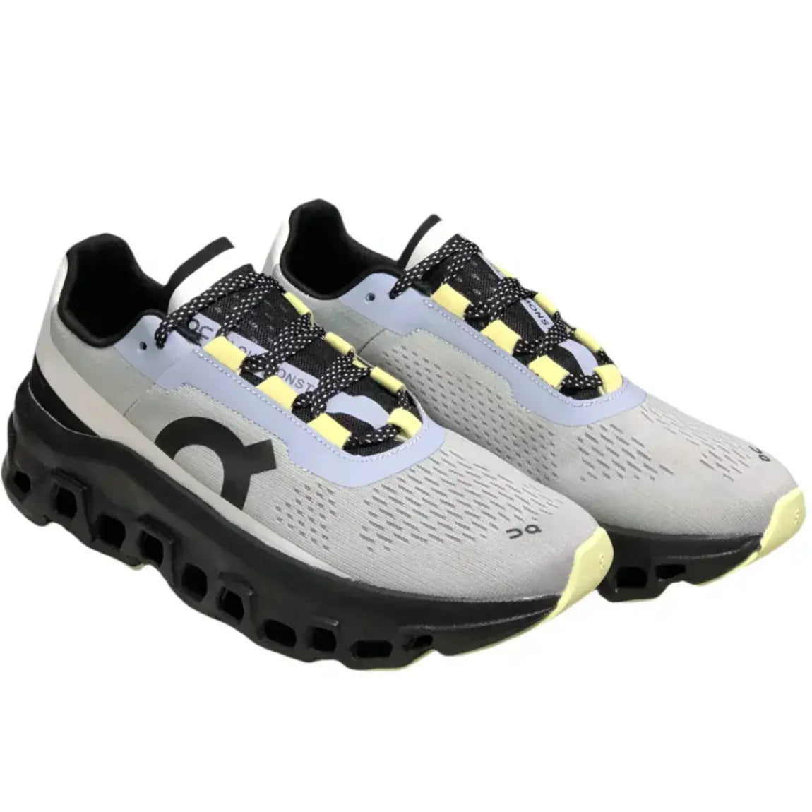 On Men's Cloudmonster  Black/Grey