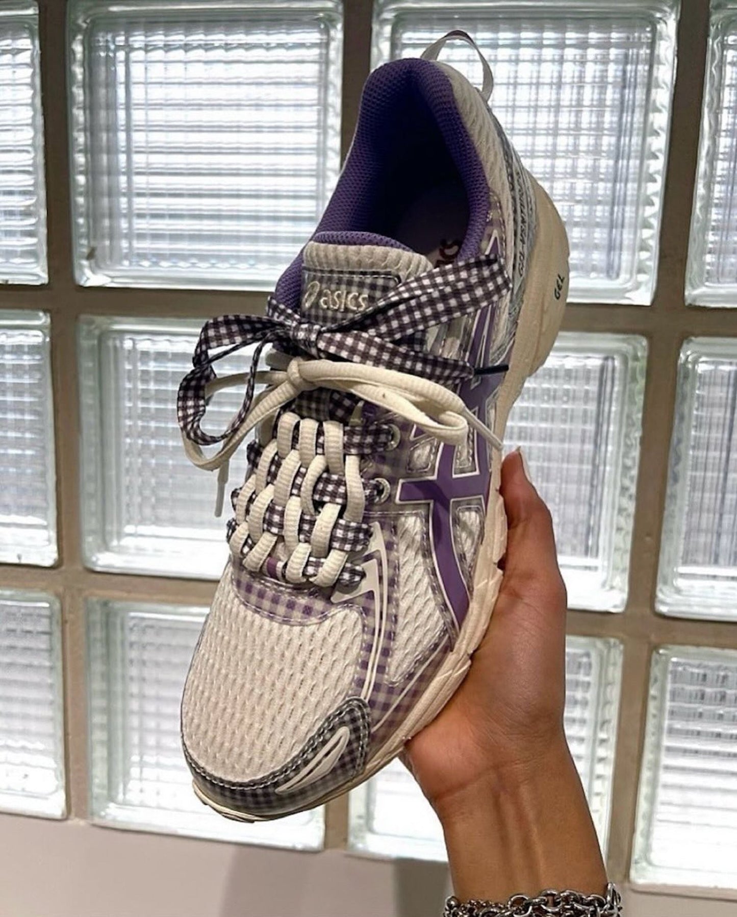 ASICS Gel-Venture 6 Story mfg. Vanilla Violet Quartz Gingham