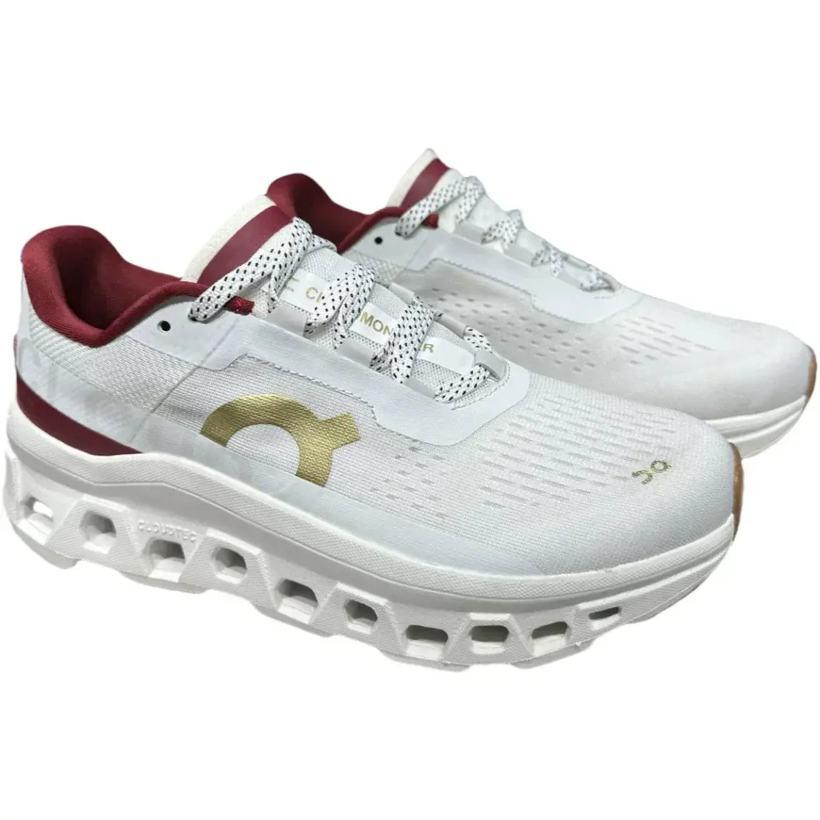 On Men's Cloudmonster  Pearl/lvory