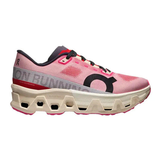 On Women's Cloudmonster Hyper Red/Cream