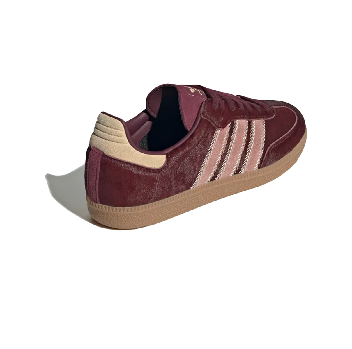 Adidas Samba OG Maroon Sand Strata Pony