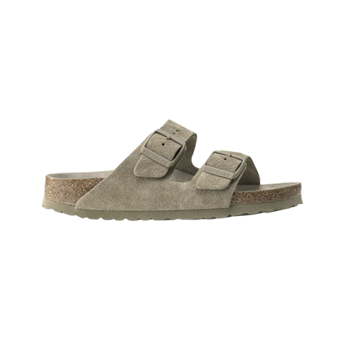 Birkenstock Arizona Suede Faded Khaki