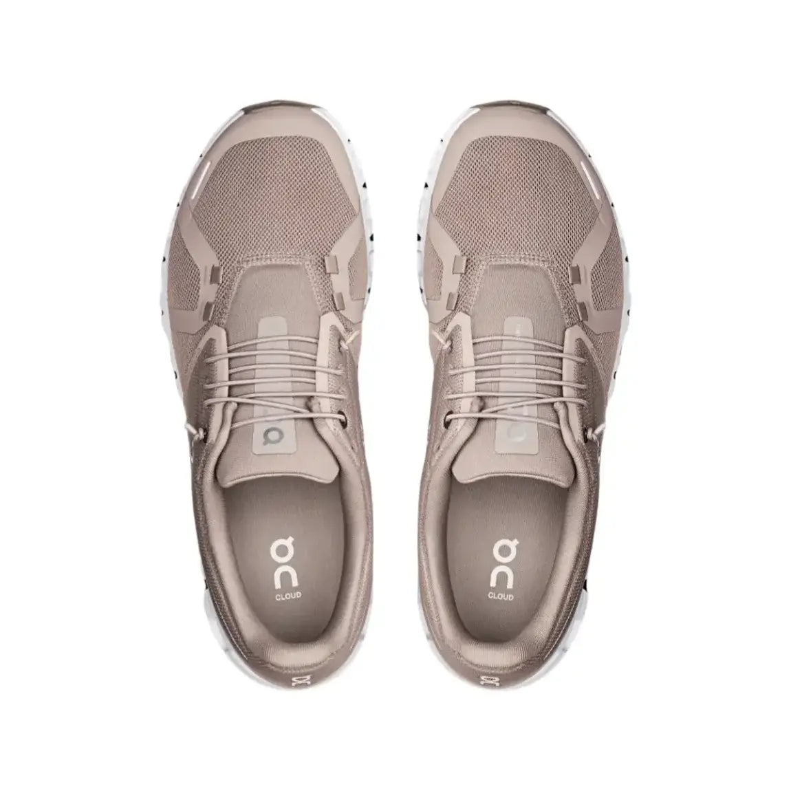 On Men's Cloud 6 Fog/White