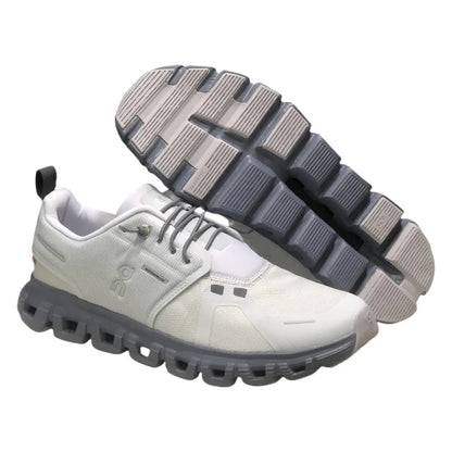 On Men's Cloud 6 Waterproof  Glacier/White