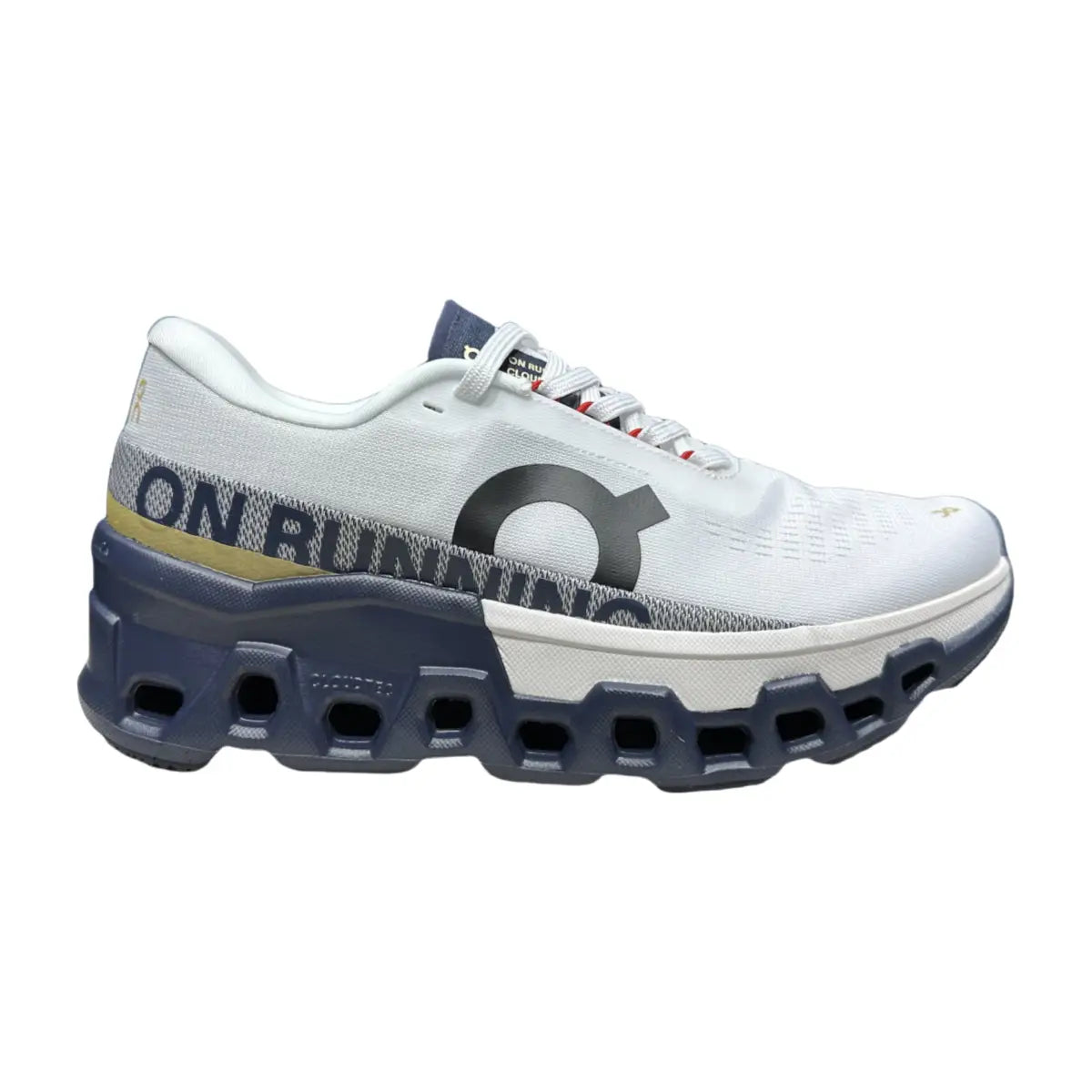 On Men's Cloudmonster 2  White/lron