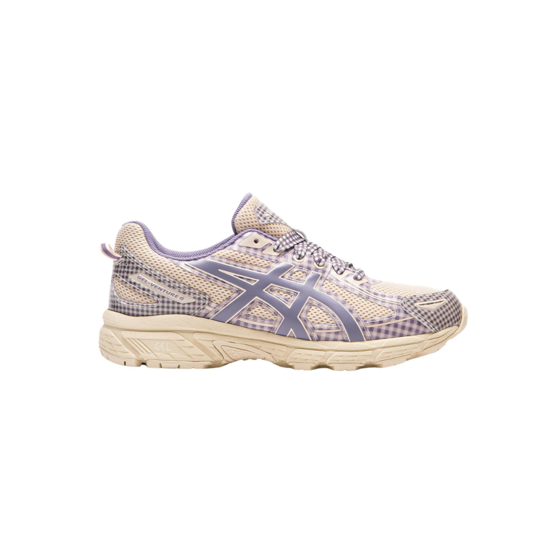 ASICS Gel-Venture 6 Story mfg. Vanilla Violet Quartz Gingham