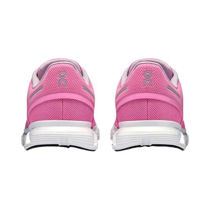 On Women's Cloud 6 Raspberry/White