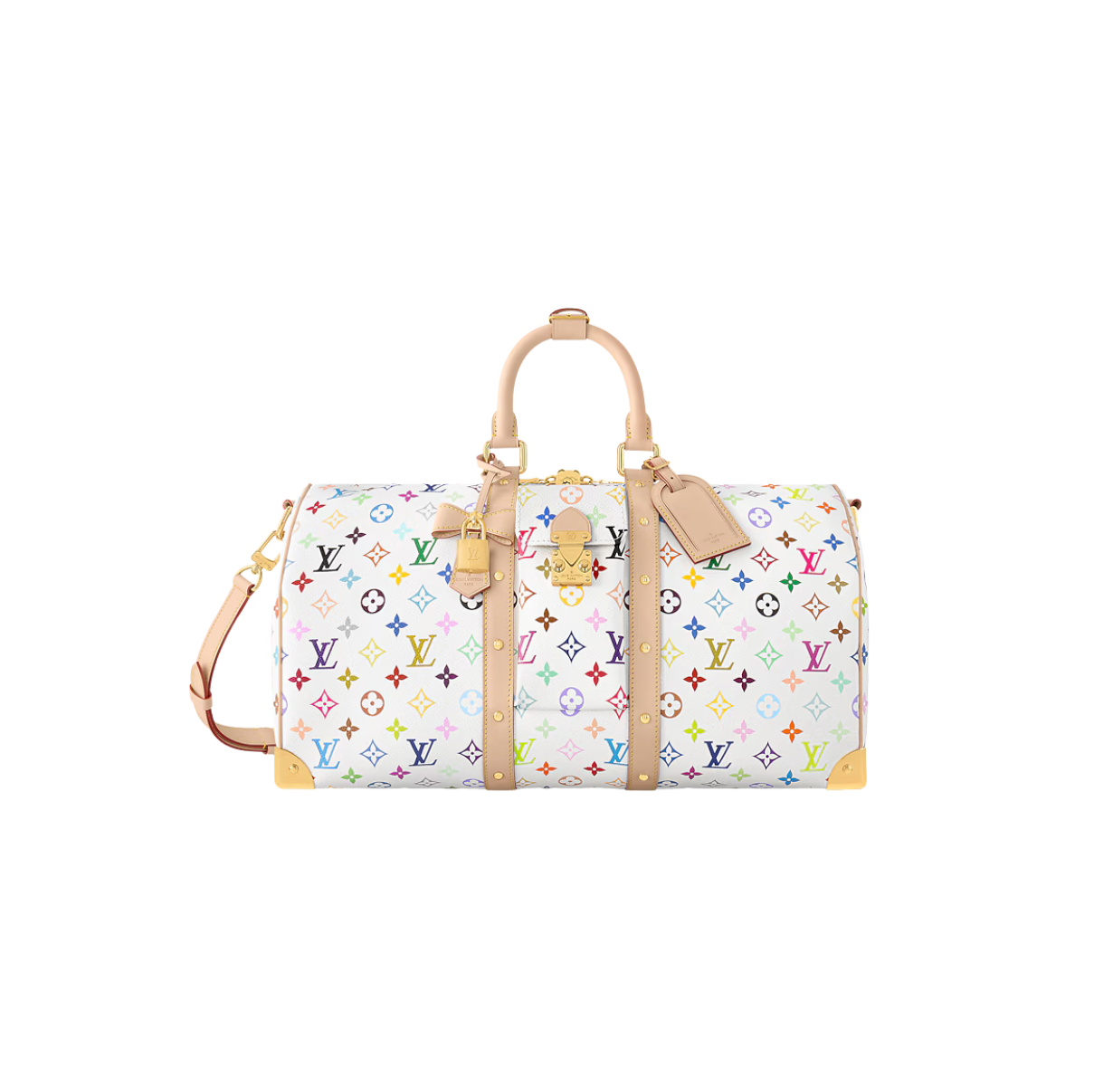 Louis Vuitton x Takashi Murakami Keepall Bandouliere