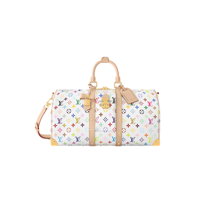 Louis Vuitton x Takashi Murakami Keepall Bandouliere