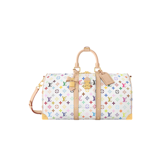 Louis Vuitton x Takashi Murakami Keepall Bandouliere
