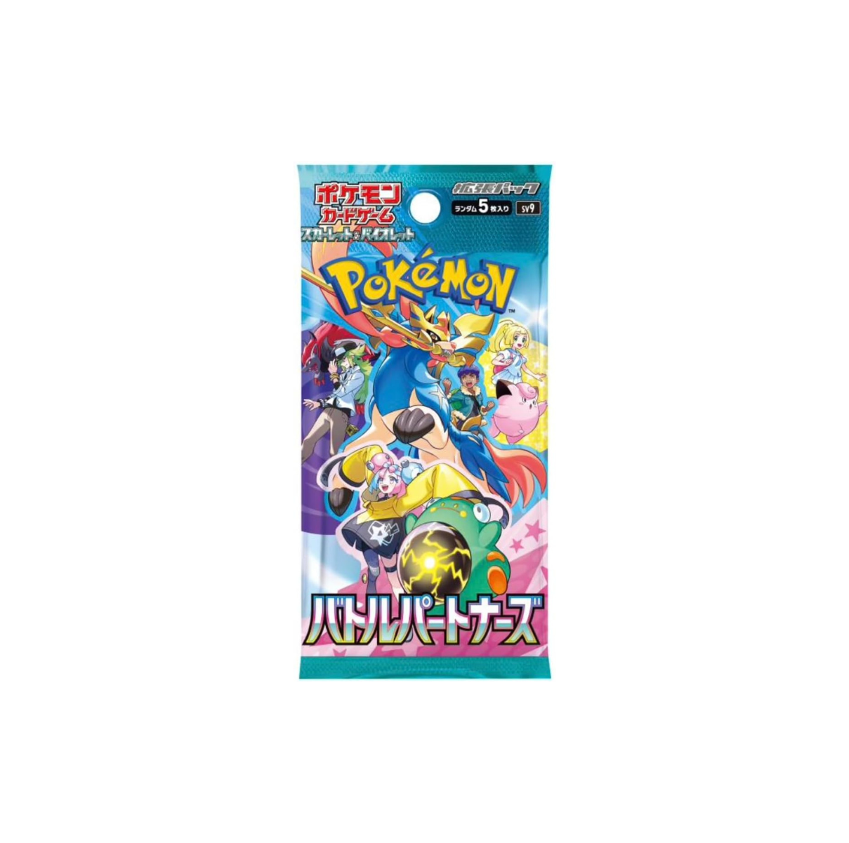 Pokemon Scarlet & Violet - Battle Partners (Sv9)Japanese version