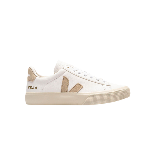 Veja Campo Leather White Almond