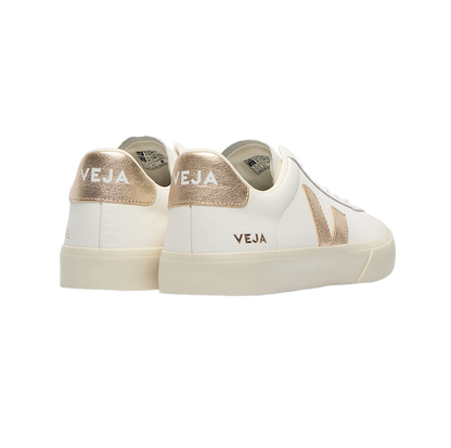 Veja Campo Leather White Platine
