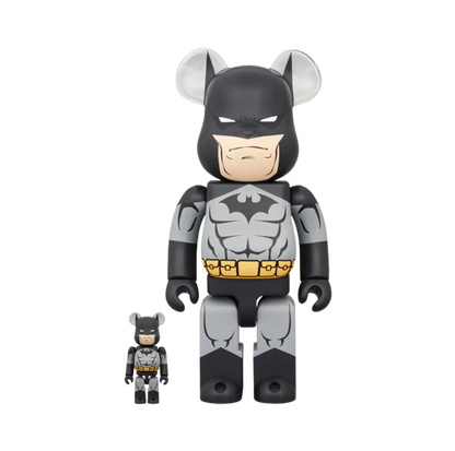 Bearbrick 100+400% Batman (Batman Hush Black Version)