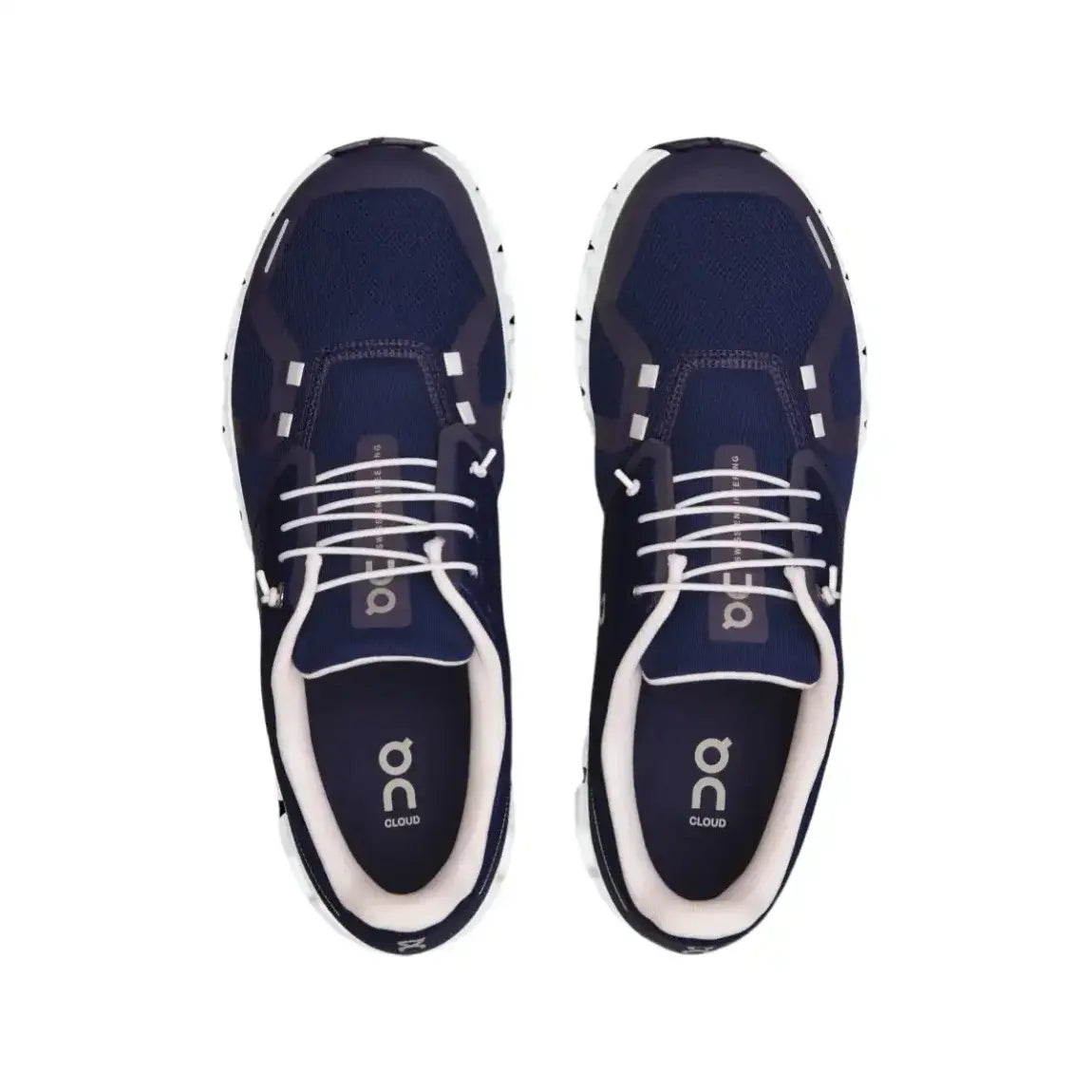 On Women's Cloud 6 Midnight/White