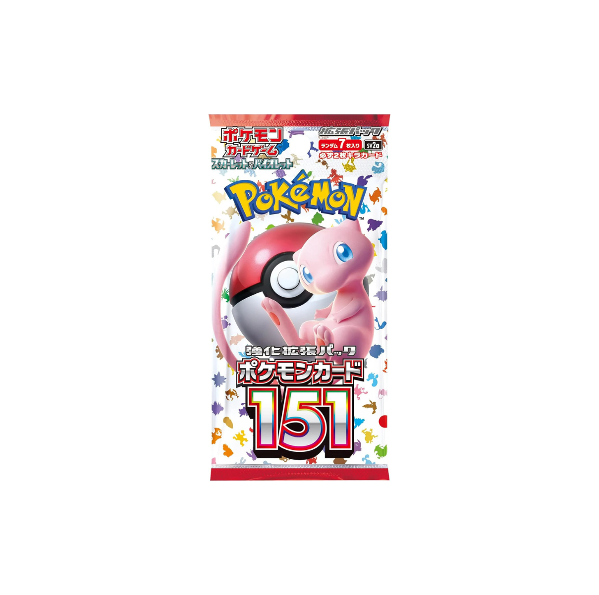 Pokemon Booster Scarlet & Violet - 151 (sv2a) Japanese version