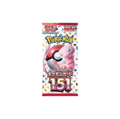 Pokemon Booster Scarlet & Violet - 151 (sv2a) Japanese version