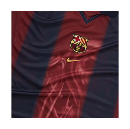 Travis Scott x Nike x FC Barcelona Retro 2000/01 Home Skeleton Jersey