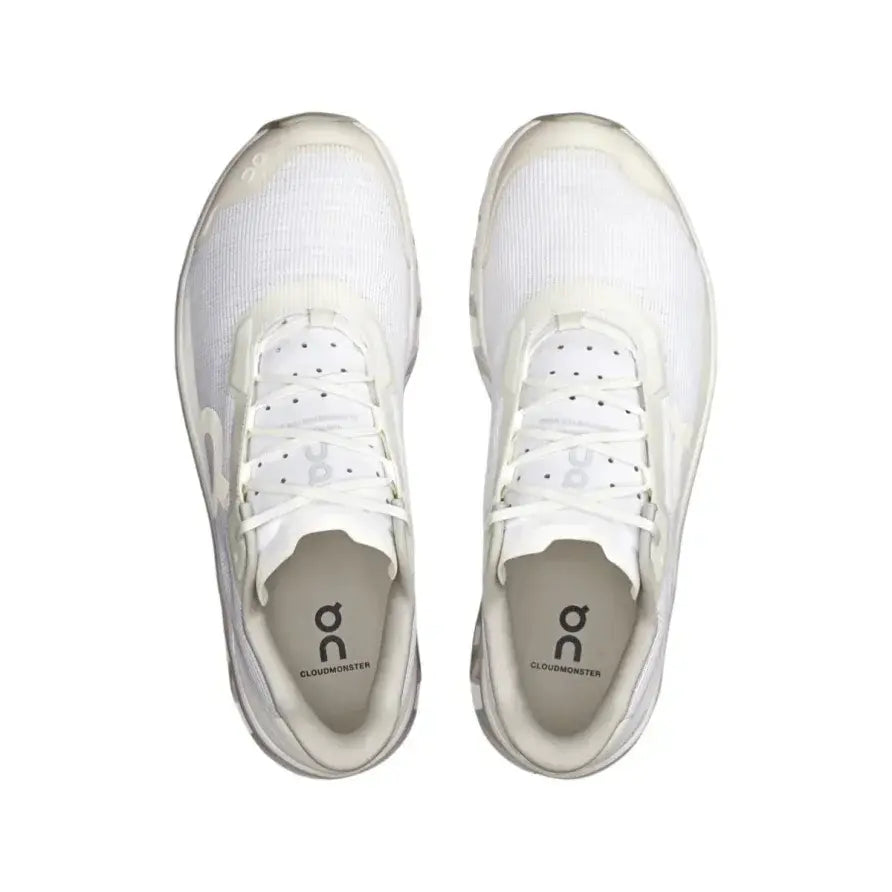 On Women's Cloudmonster Void White/White