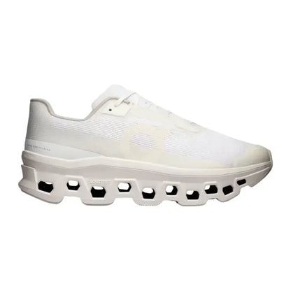 On Women's Cloudmonster Void White/White