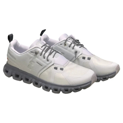 On Women's Cloud 6 Waterproof Glacier/White