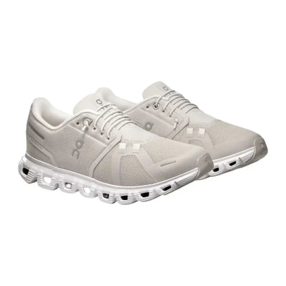 On Women's Cloud 6 Pearl/White
