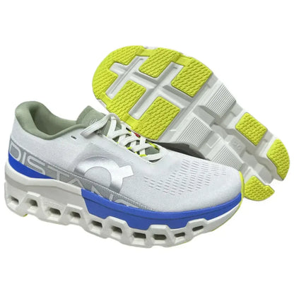 On Men's Cloudmonster 2  White/Lapis