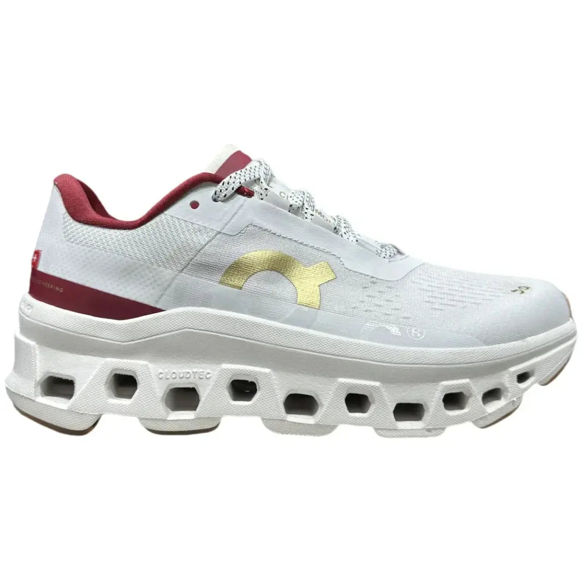 On Men's Cloudmonster  Pearl/lvory