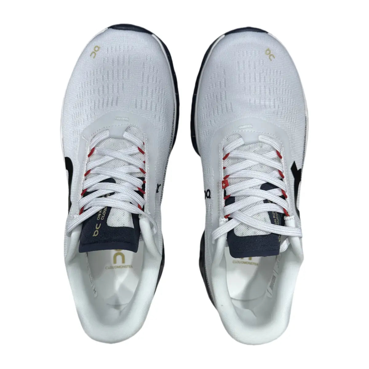 On Men's Cloudmonster 2  White/lron