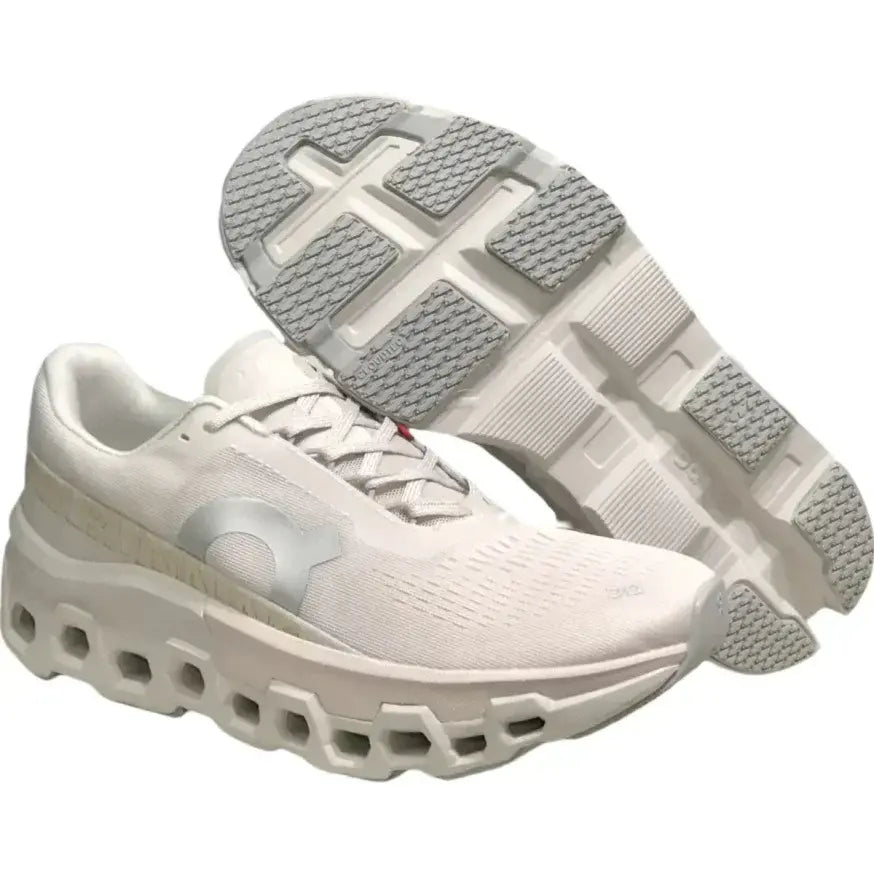 On Men's Cloudmonster 2  Sand/White