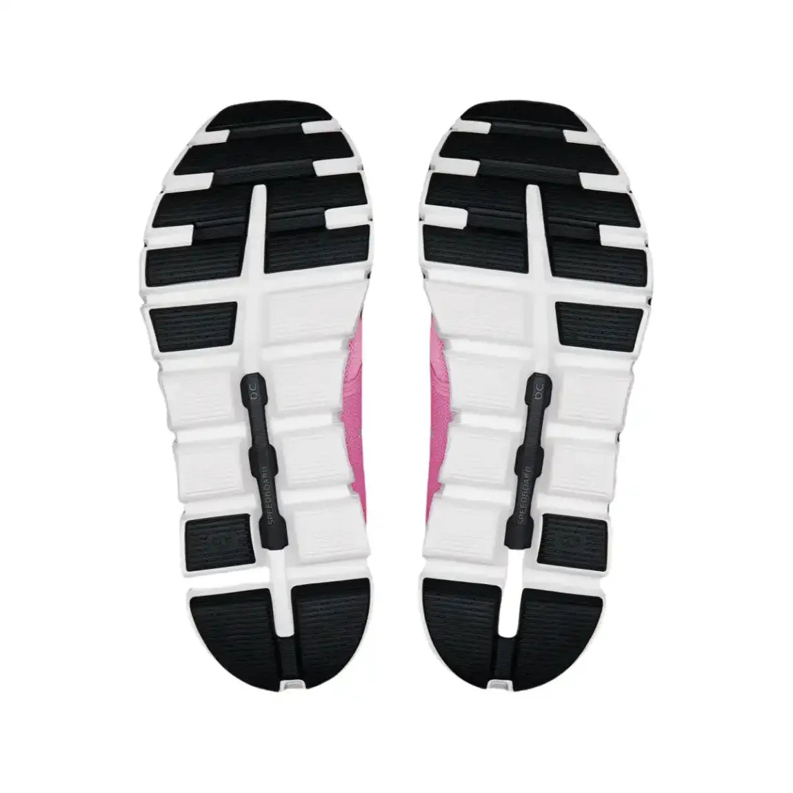 On Women's Cloud 6 Raspberry/White