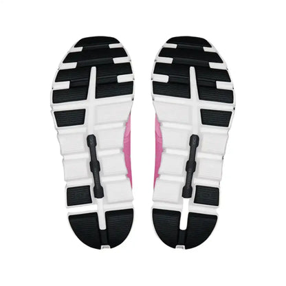 On Women's Cloud 6 Raspberry/White