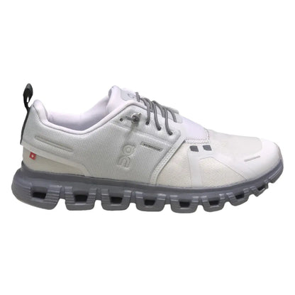 On Women's Cloud 6 Waterproof Glacier/White