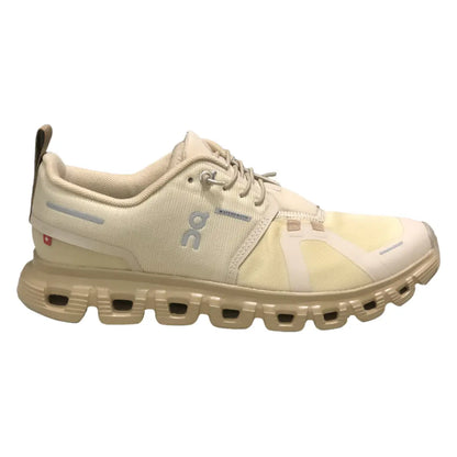 On Men's Cloud 6 Waterproof  Ivory/Sandstone