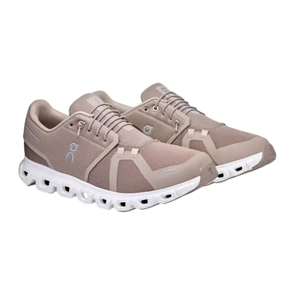 On Men's Cloud 6 Fog/White