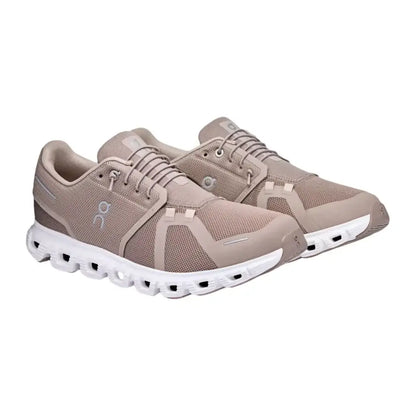 On Men's Cloud 6 Fog/White