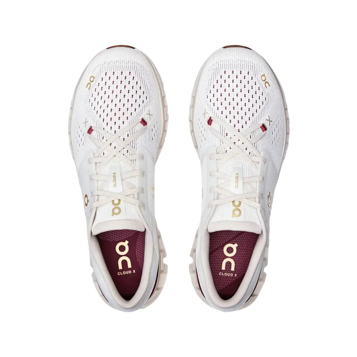 On Men's Cloud X 4  lvory/Cream