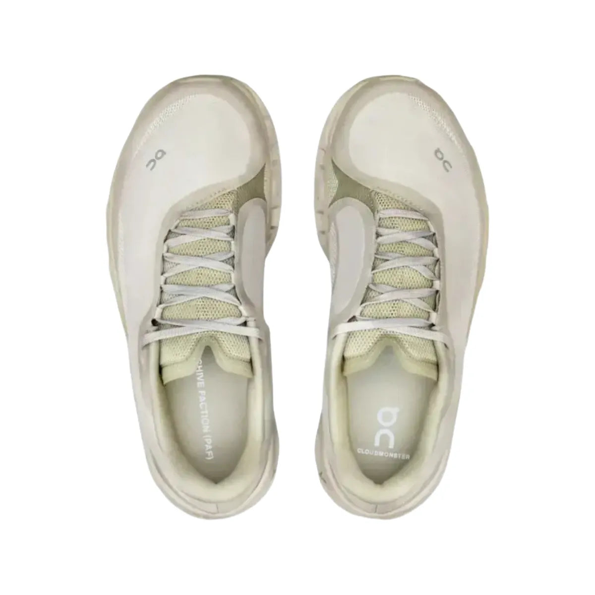 On Men's Cloudmonster 2PAF Cream/White