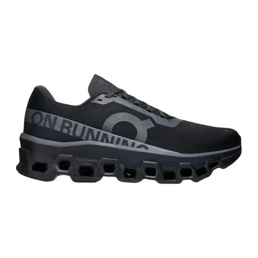 On Women's Cloudmonster 2 Black/Black