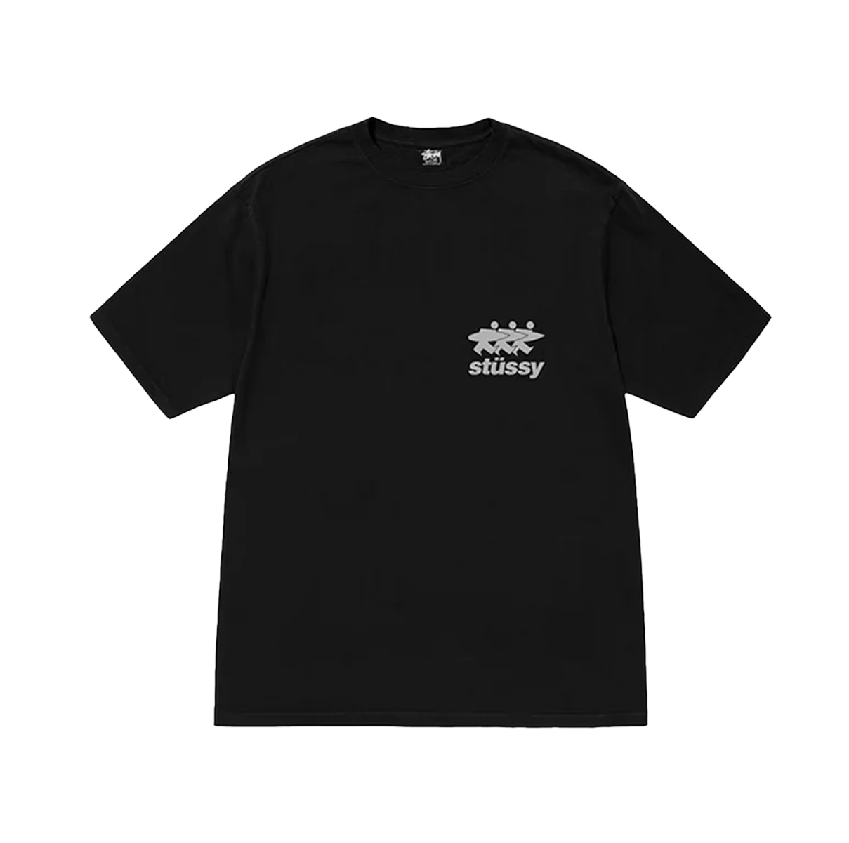 Stüssy Surfwalk Pigment Dyed T-Shirt Black