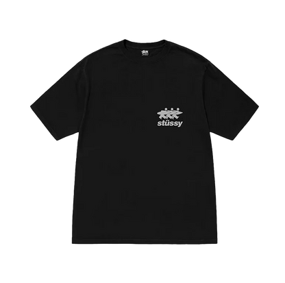 Stüssy Surfwalk Pigment Dyed T-Shirt Black
