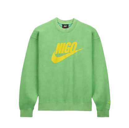 Nike x Nigo Fleece Crew Neck Sweatshirt Green