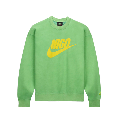 Nike x Nigo Fleece Crew Neck Sweatshirt Green