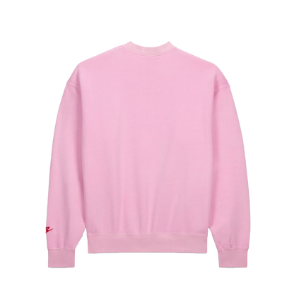 Nike x Nigo Fleece Crew Neck Sweatshirt Pink