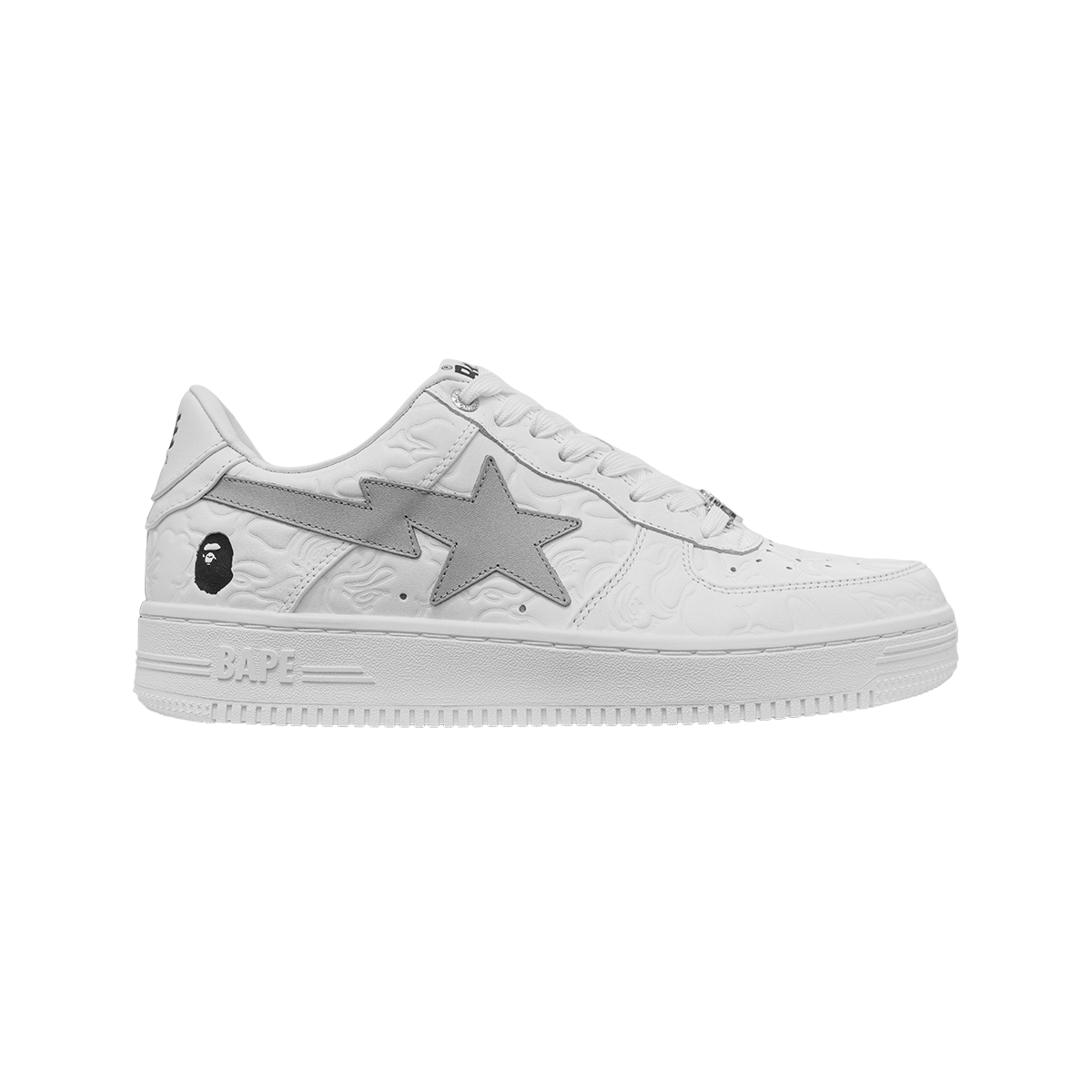 A Bathing Ape Bape Sta Low #3 Line Camo White